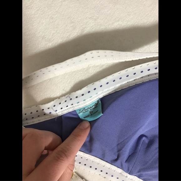 NEW Letarte Santorini Colorblock Bikini Top XS - Picture 10 of 10
